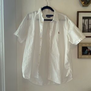 Ralph Lauren Polo Vintage White Button Down